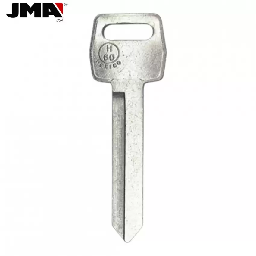JMA Metal Key Nickel Plated H60 1190LN For Ford Lincoln Mercury FO-11DE