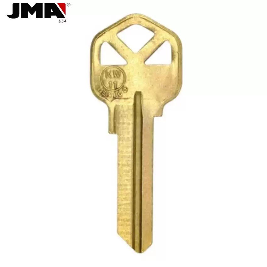 JMA Metal Key Brass KW11 KWI-5DE