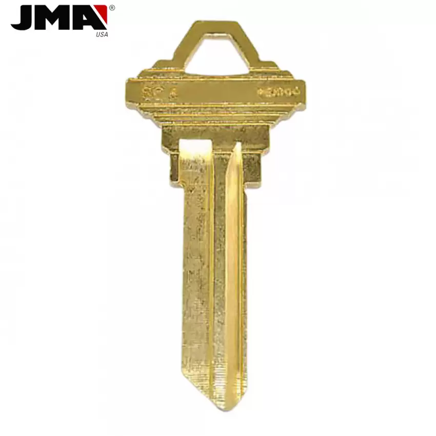 JMA Metal 6 PIN Schlage Key Brass SLG-4E SC4BR