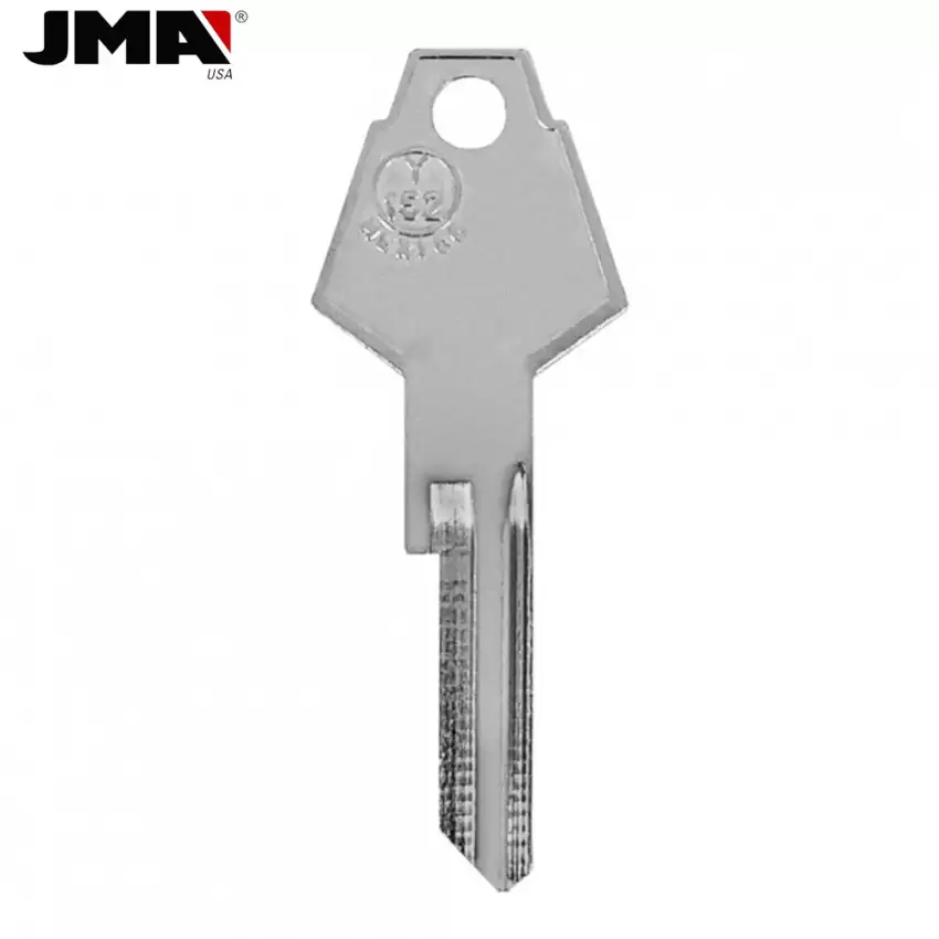 JMA Metal Key Nickel Plated Y152 For Chrysler Dodge  Jeep CHR-8E