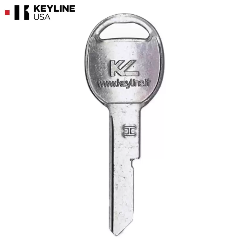 Mechanical Single-Sided 6-Cut Door Metal Head Key For GM B45