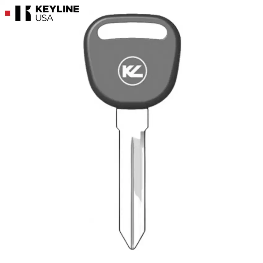 Mechanical Double-Sided Large 10-Cut Plastic Head Key For GM B91-P P1111-P