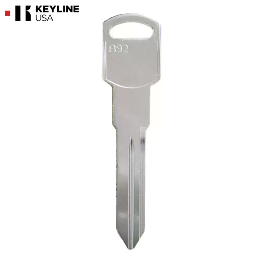 Mechanical Double Side Small Head Metal Key For GM B92 P1109