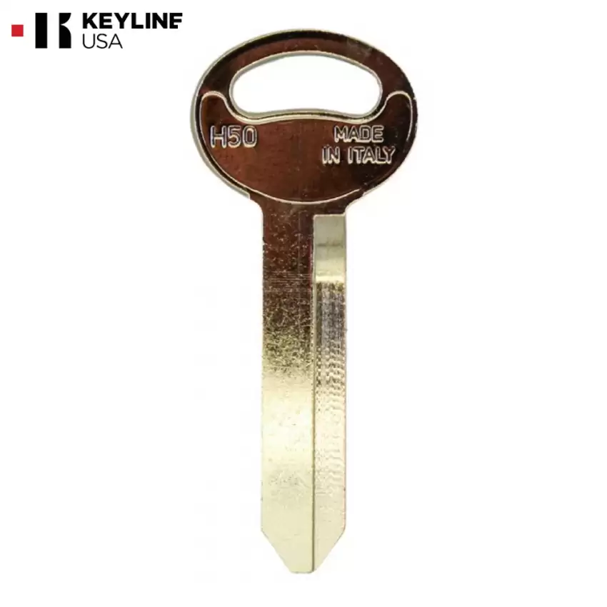 Mechanical Single-Sided 5-Cut Metal Head Key For Ford Lincoln Mercury H50 S1167FD