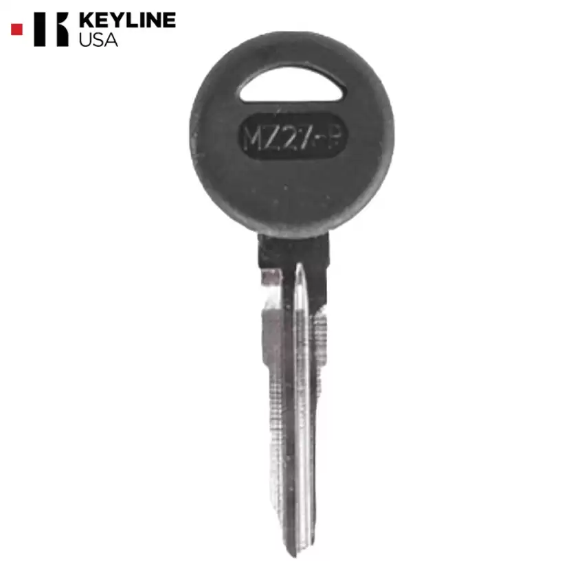 Mechanical Double-Sided Plastic Head Key For Mazda MZ27-P X222