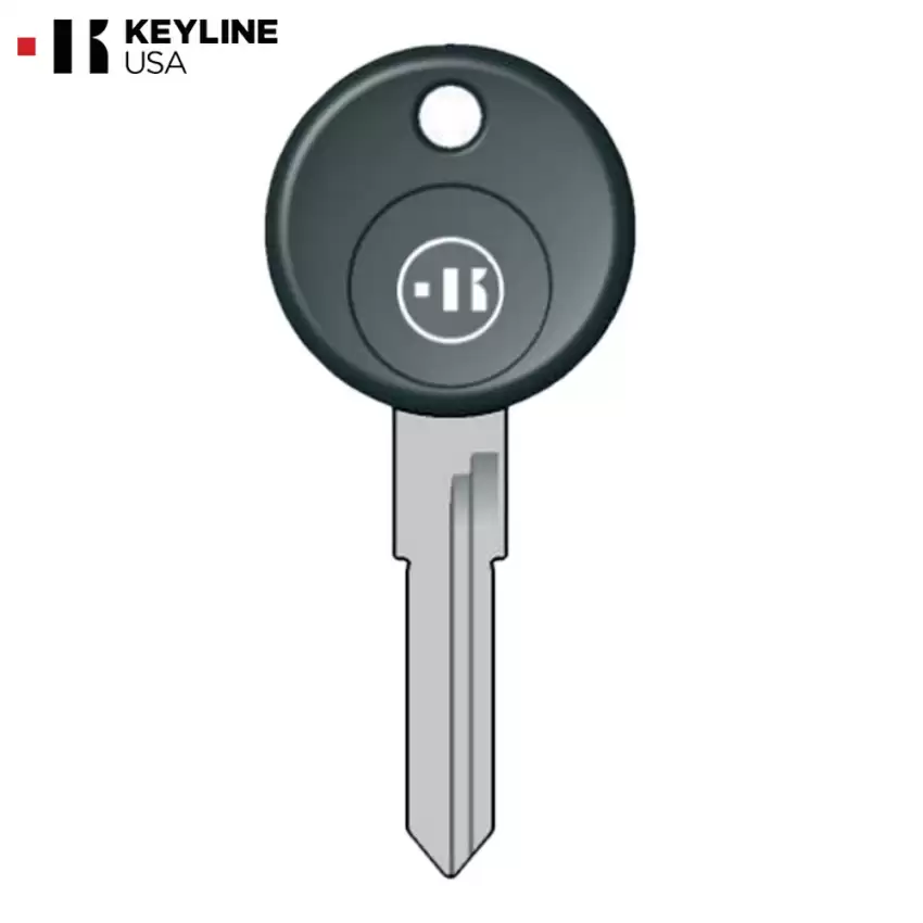 Mechanical Double Sided Plastic Head Key For VW V35P