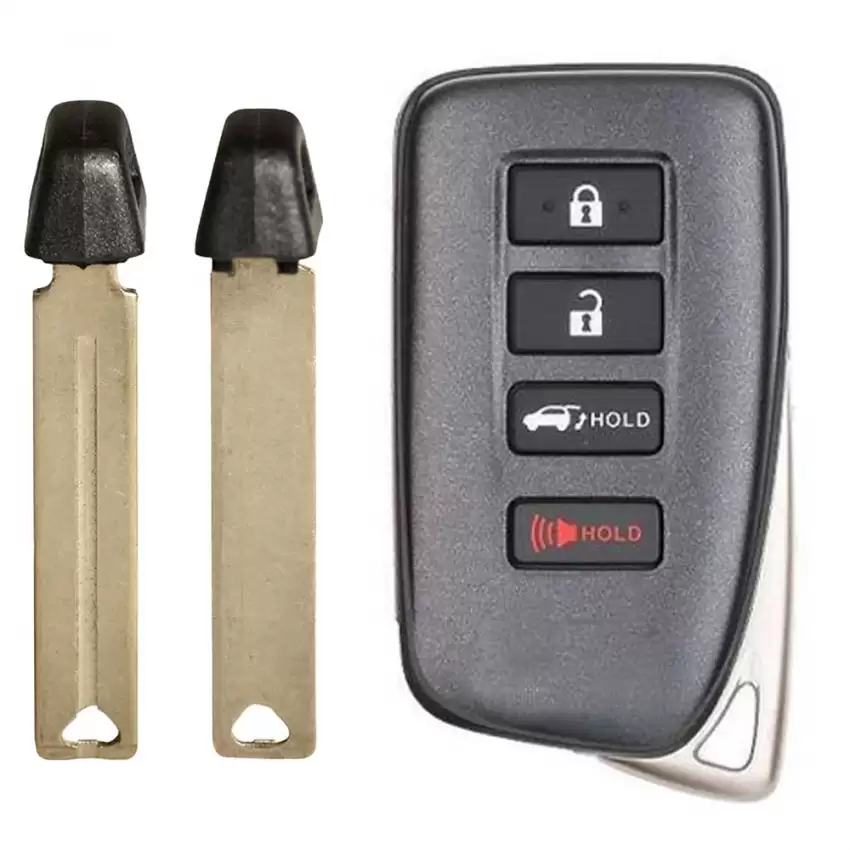 Smart Remote Key Shell for Lexus 4 Button with Hatch