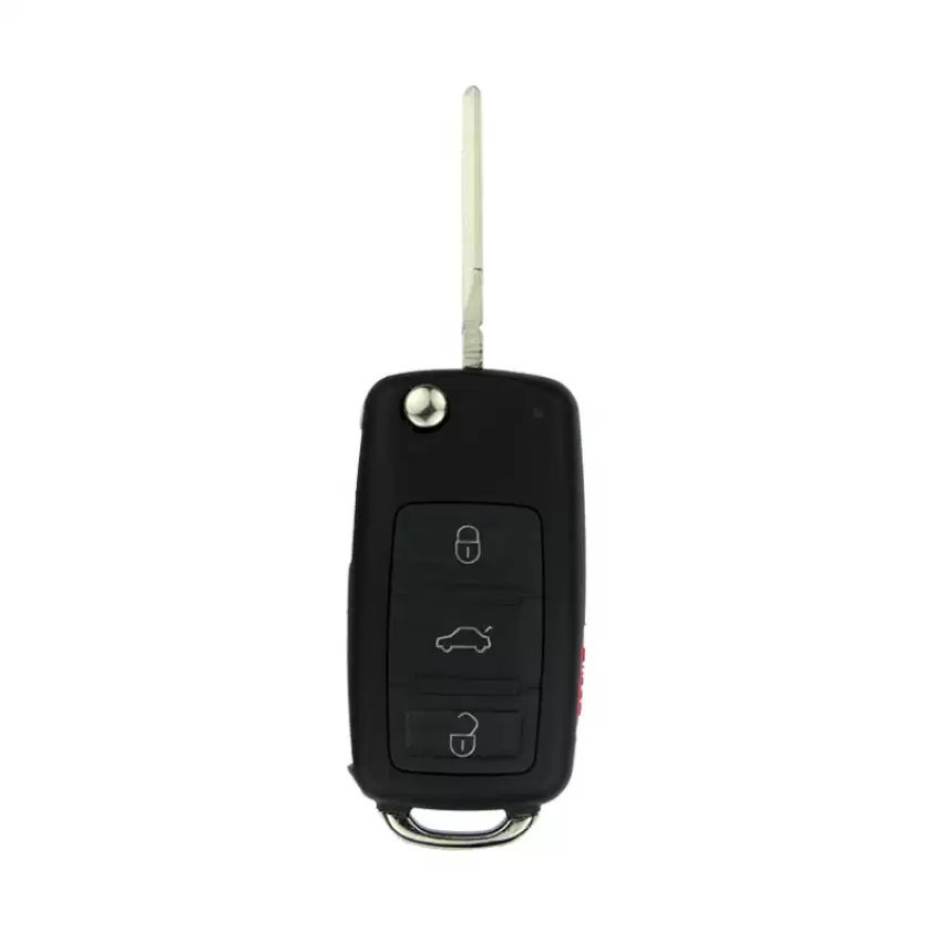 Audi A8 Aftermarket top quality Key Fob Case, Key Fob Cover and remote shell 4 buttons Lock Unlock Panic and Trunk