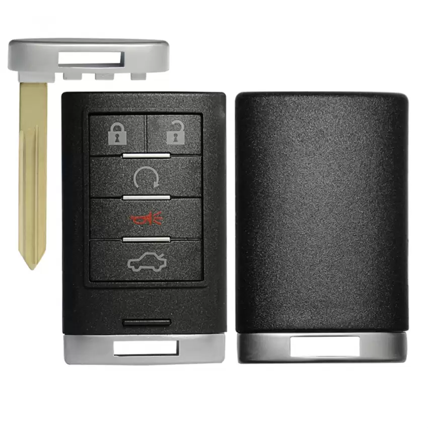 Smart Remote Shell Proximity Key For Cadillac 5 Buttons