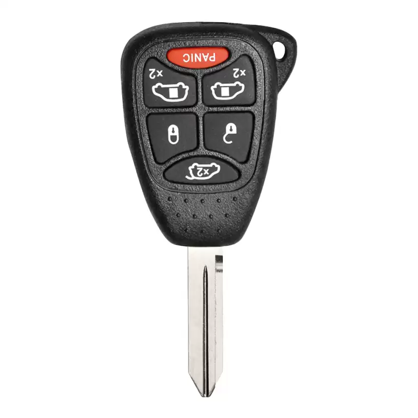 Chrysler Dodge Remote Head Key Shell 6 Button With Y160 Blade