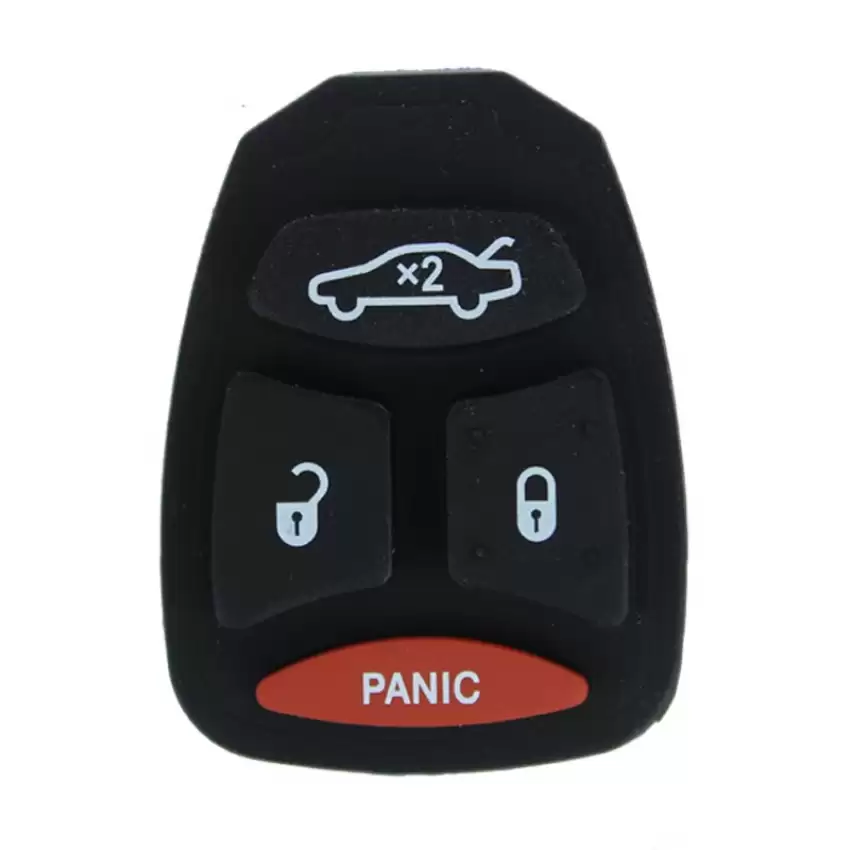 Remote Key Rubber Pad for Chrysler Jeep Dodge 4 Button