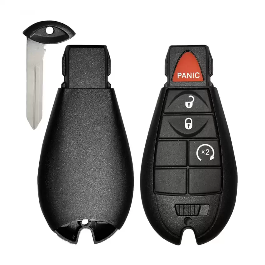 Remote Fobik Key Shell for Chrysler Dodge Jeep 4 Button