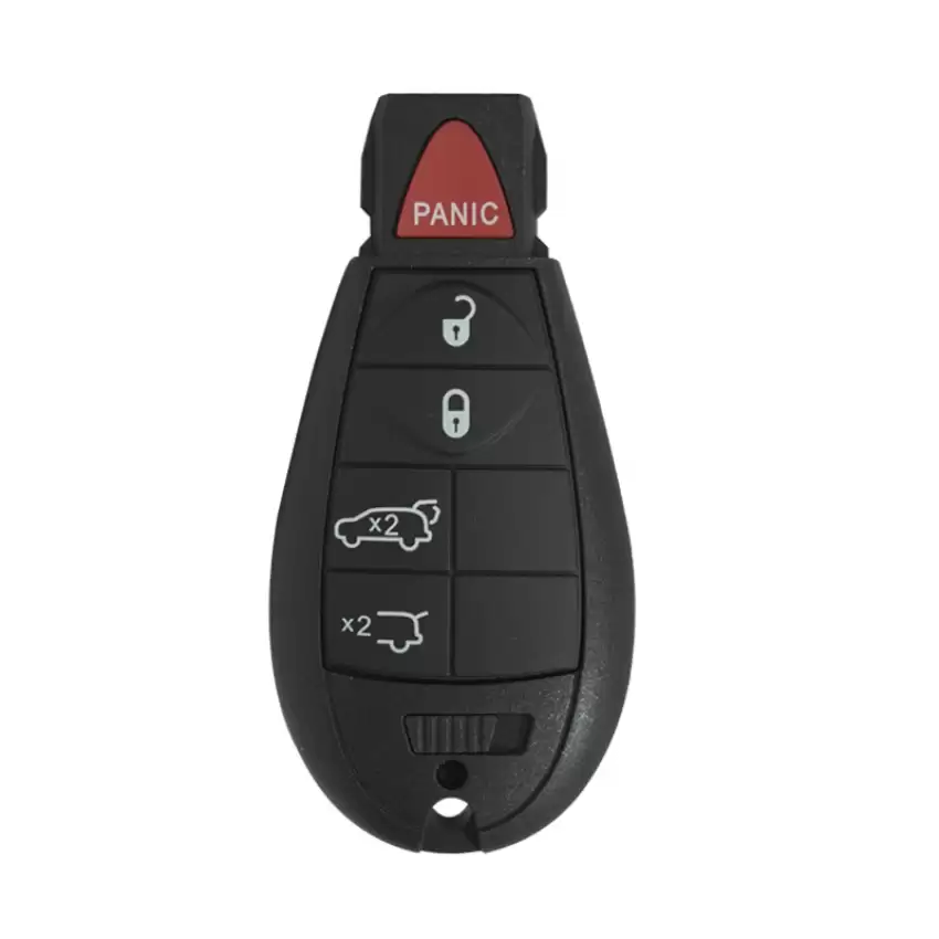 Remote Fobik Key Shell For Chrysler Jeep Dodge 5 Button SUV Type
