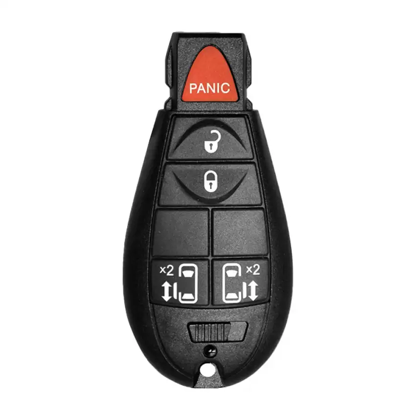 Fobik Remote Key Shell 5 Buttons for Chrysler Dodge Jeep VW 