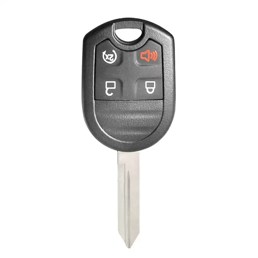 Ford 4 Button Remote Head Key Case With Standard Blade H75 Clip on