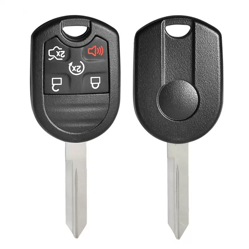 Remote Head Key Shell New Style With Standard Blade For Ford 5 Button