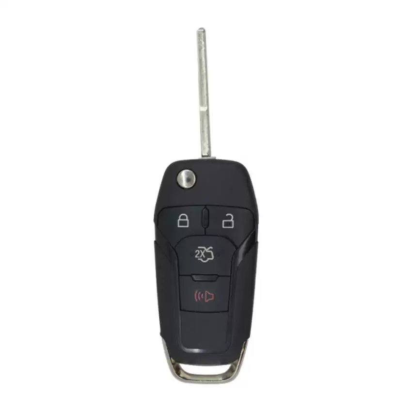 Flip Remote Key Shell For Ford Fusion 3+1 Button - RS-FRD-FR5M4BT  p-2