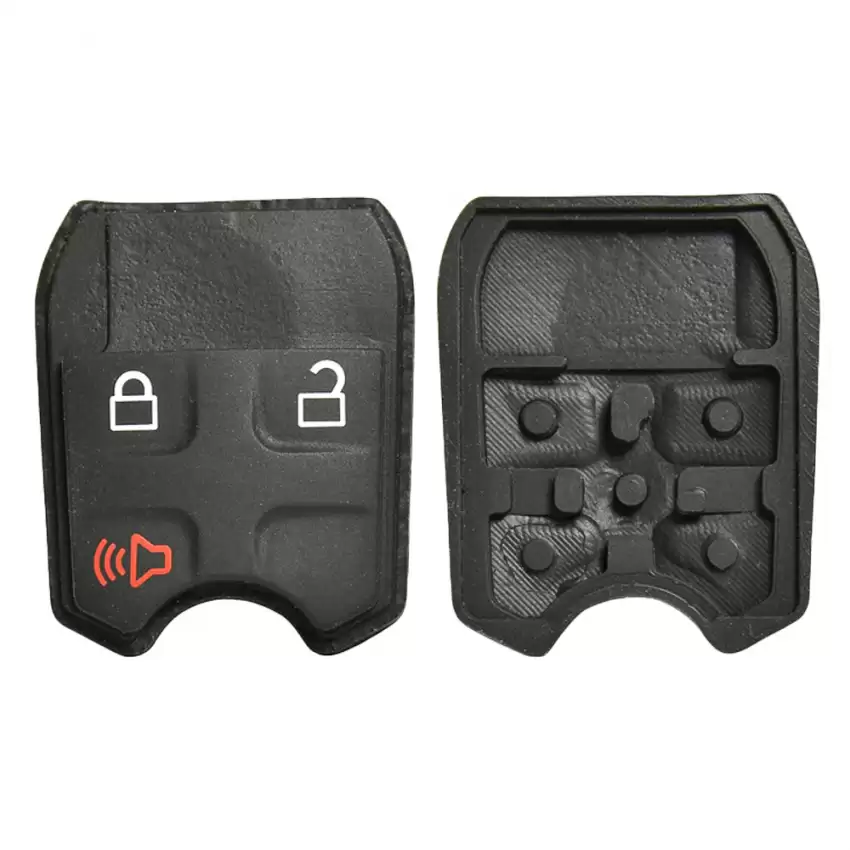 Remote Head Key Rubber Pad for Ford 3 Buttons