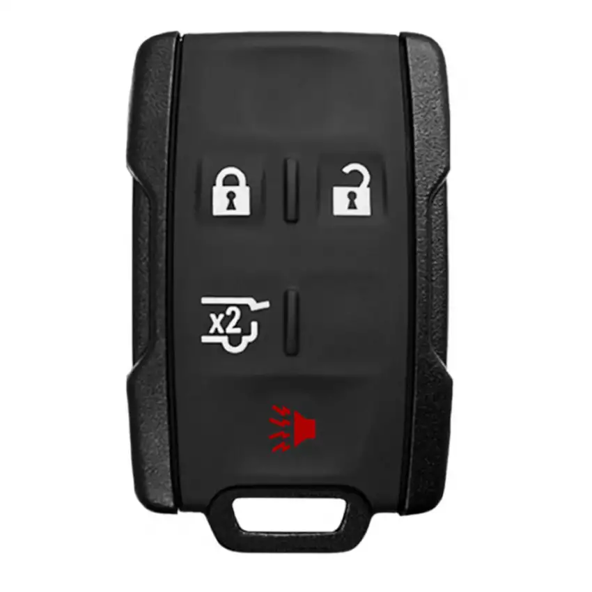 Keyless Entry Remote Key For GMC, Chevrolet 4 Button With Hatch M3N-32337100 Black