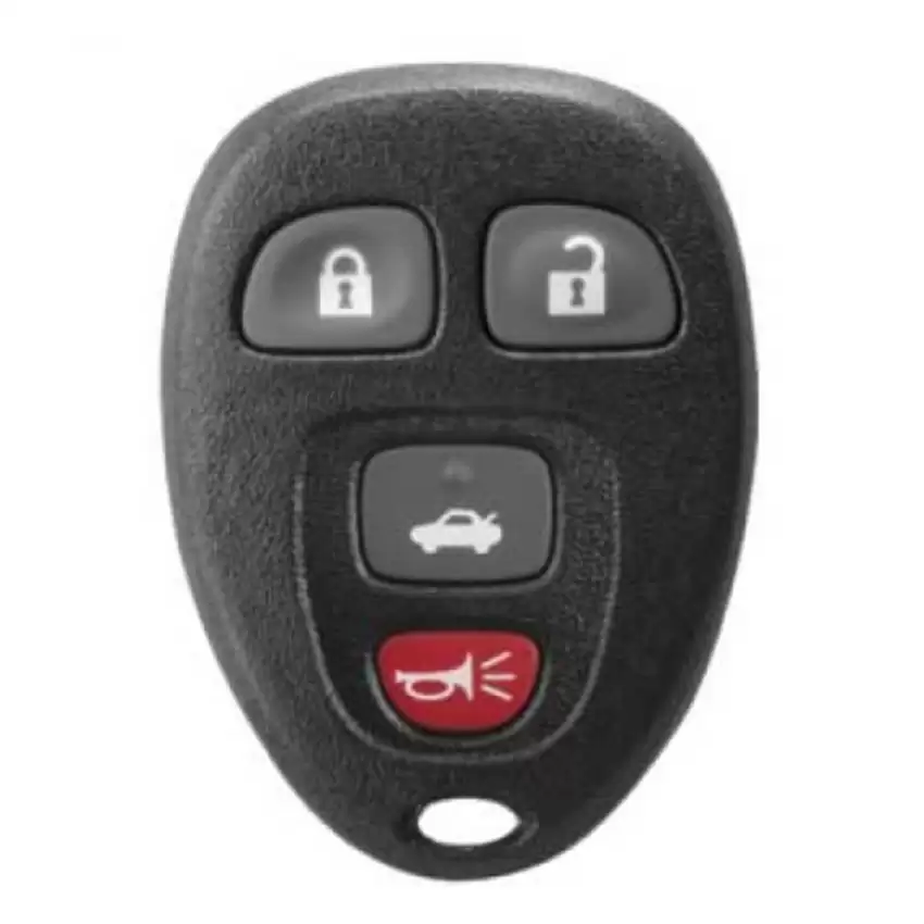 Remote Key Shell For GM 4 Button Trunk Style