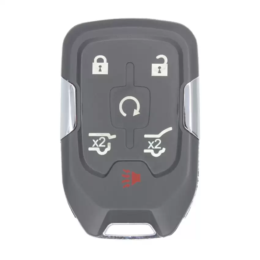 Smart Remote Car Key Shell Replacement for Chevrolet GMC 5+1 Buttons