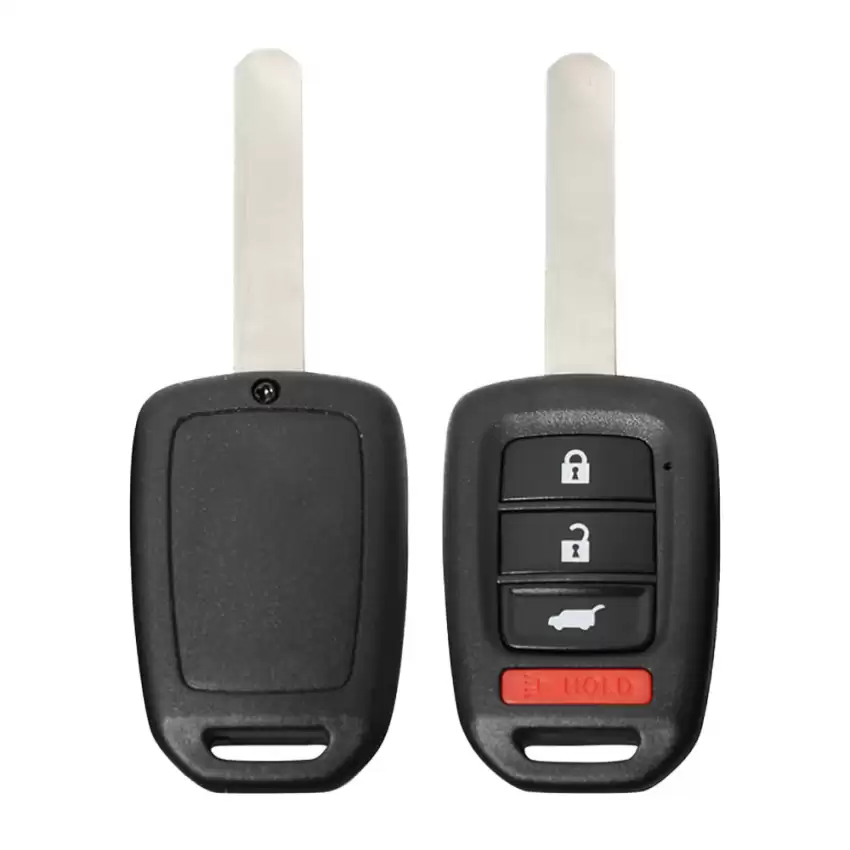 Remote Head Key Shell For Honda HR-V  CR-V Civic 4 Button with Blade HON66