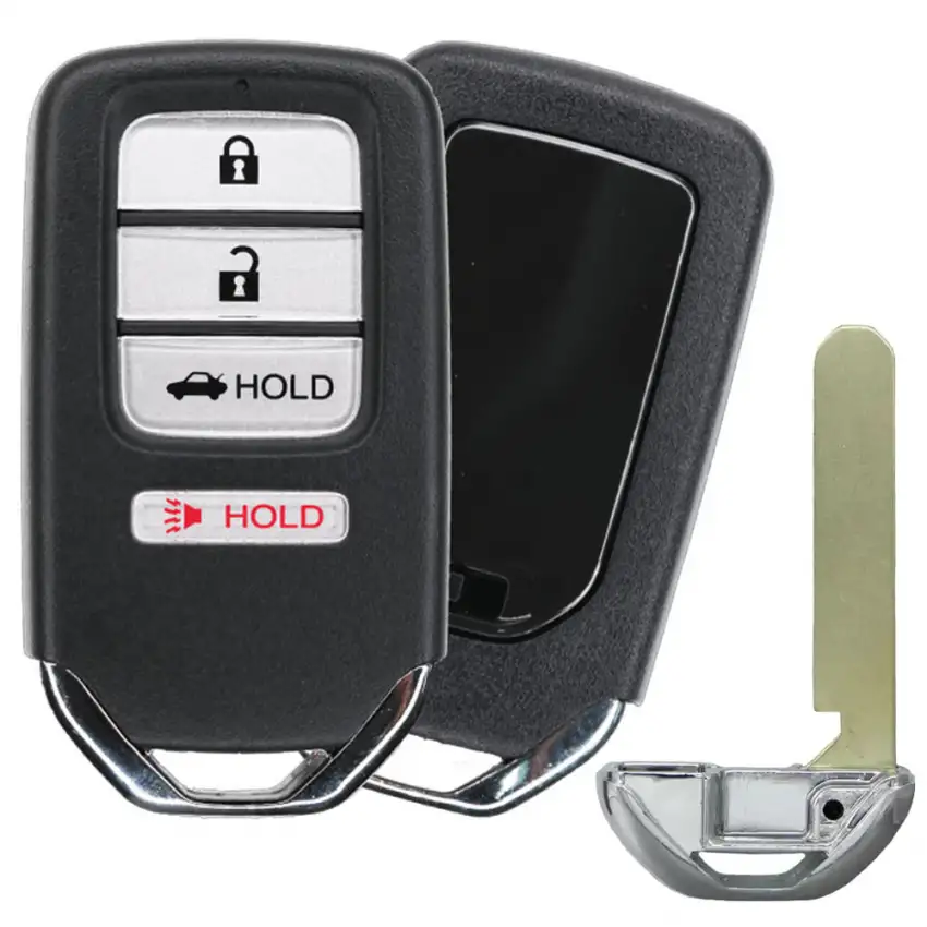 Smart Remote Key shell for Honda Accord 4 Button With Trunk Button (Hold)
