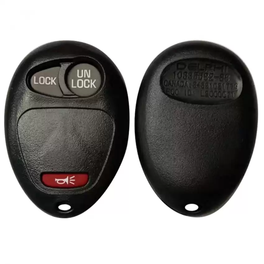 New Key Fob Remote Shell Case For a 2006 Hummer H3 w/ 3 Buttons 