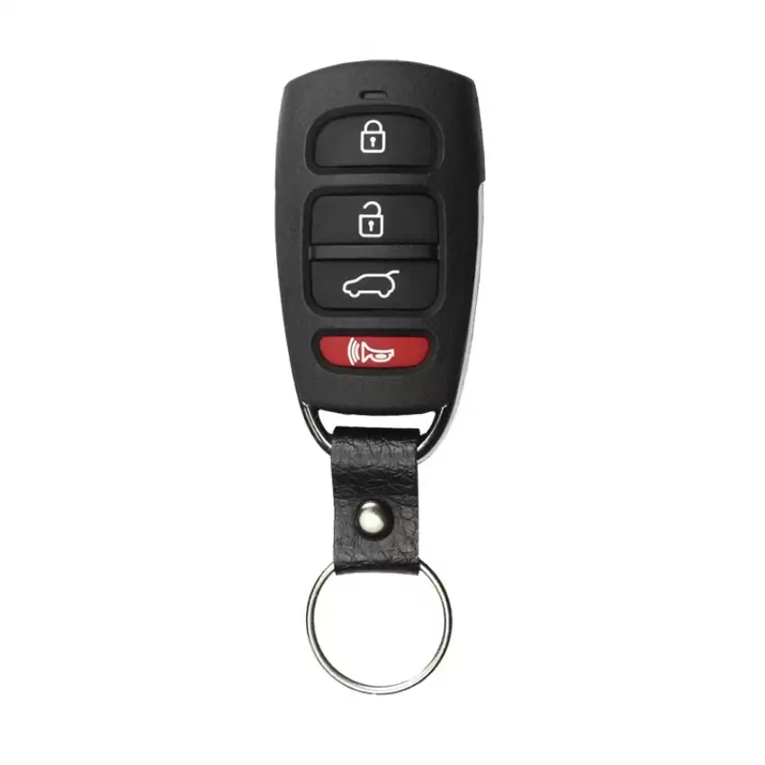 Remote Key Case Replacement for Hyundai Azera 4 Buttons With Strap