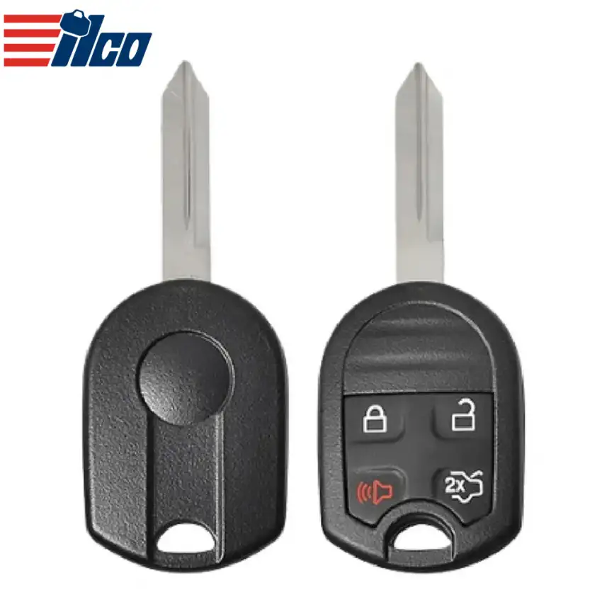 ILCO Remote Head Key Shell for 2000-2017 Ford 4 Button SHELL-FORD-RHK4B2
