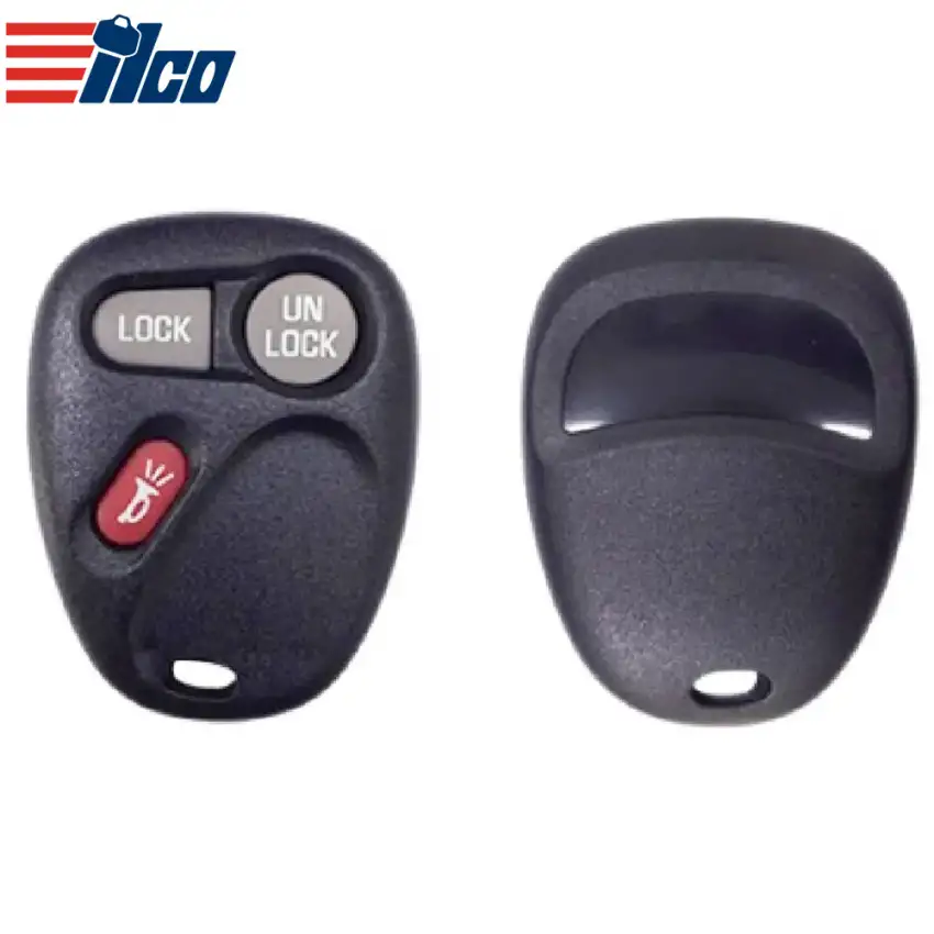 ILCO Keyless Remote Shell for 2003-2007 GM 3 Button SHELL-GM-RKE3B1