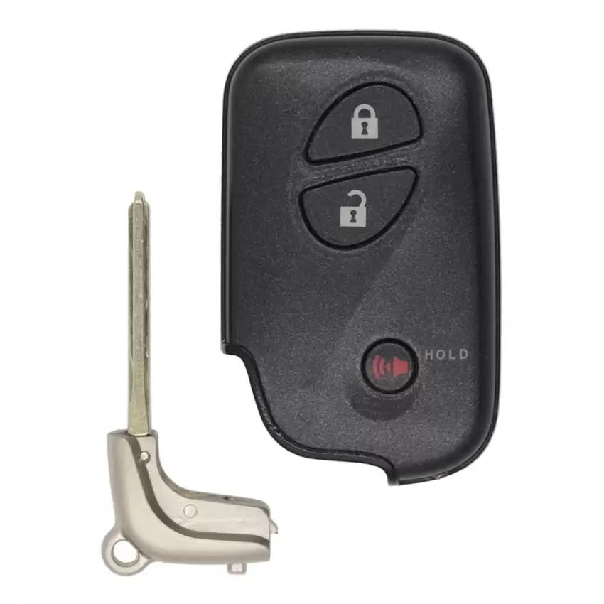 Smart Remote Key Shell For Lexus 3 Button With 40K Double Sided Blade