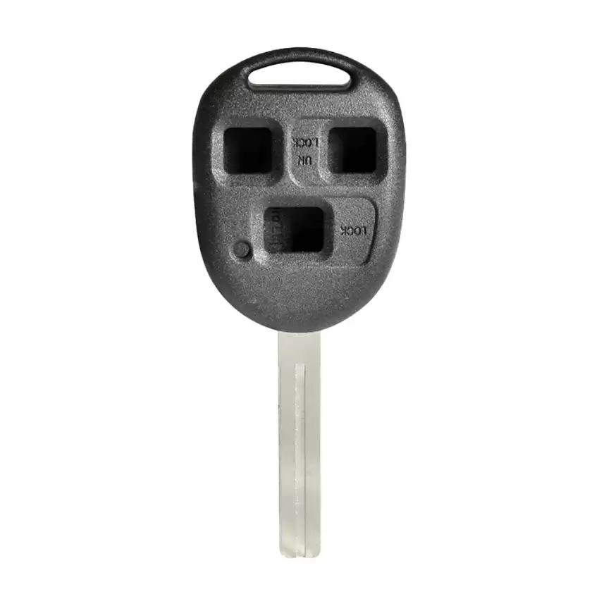 Toyota Lexus Remote Head Key Shell 3 Buttons with Blade TOY48