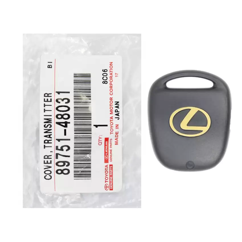 Lexus NEW Genuine OEM Remote Head Key Case Without Blade 89751-48031