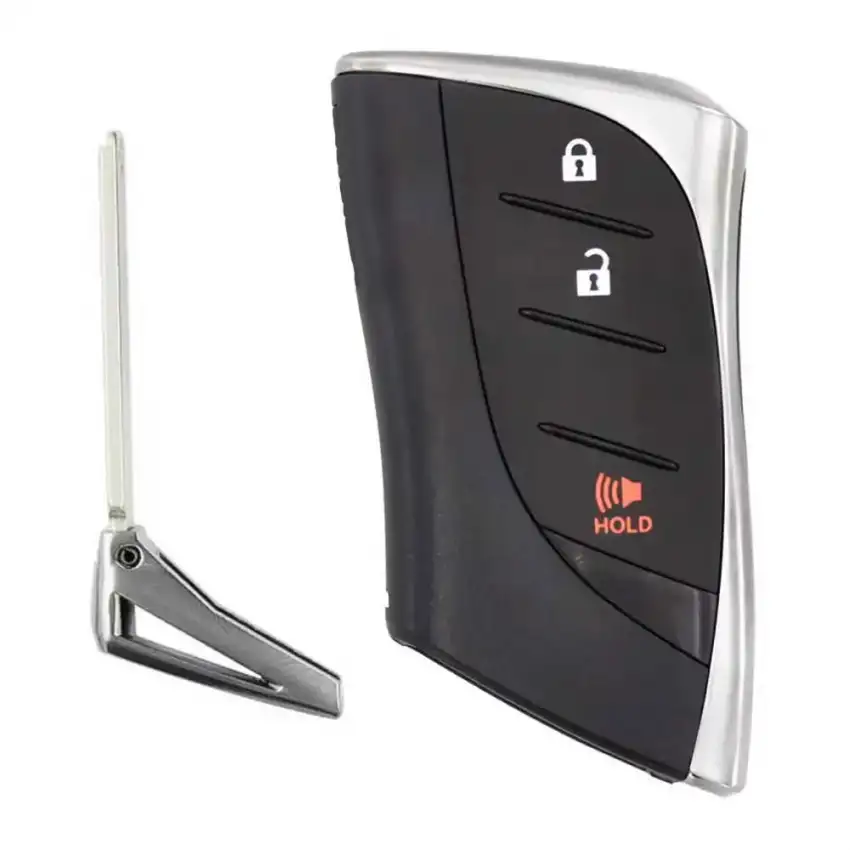 Smart Remote Key Shell for Lexus 3 Button With Trunk