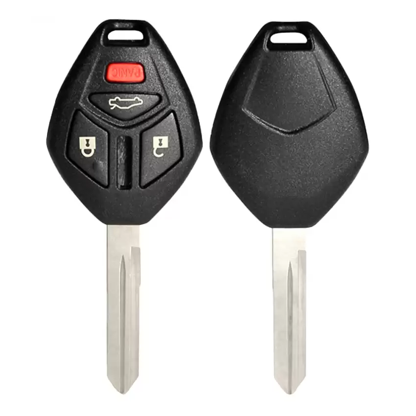 Remote Head Key Shell for Mitsubishi 4 Button MIT9 Blade (Clip-on)