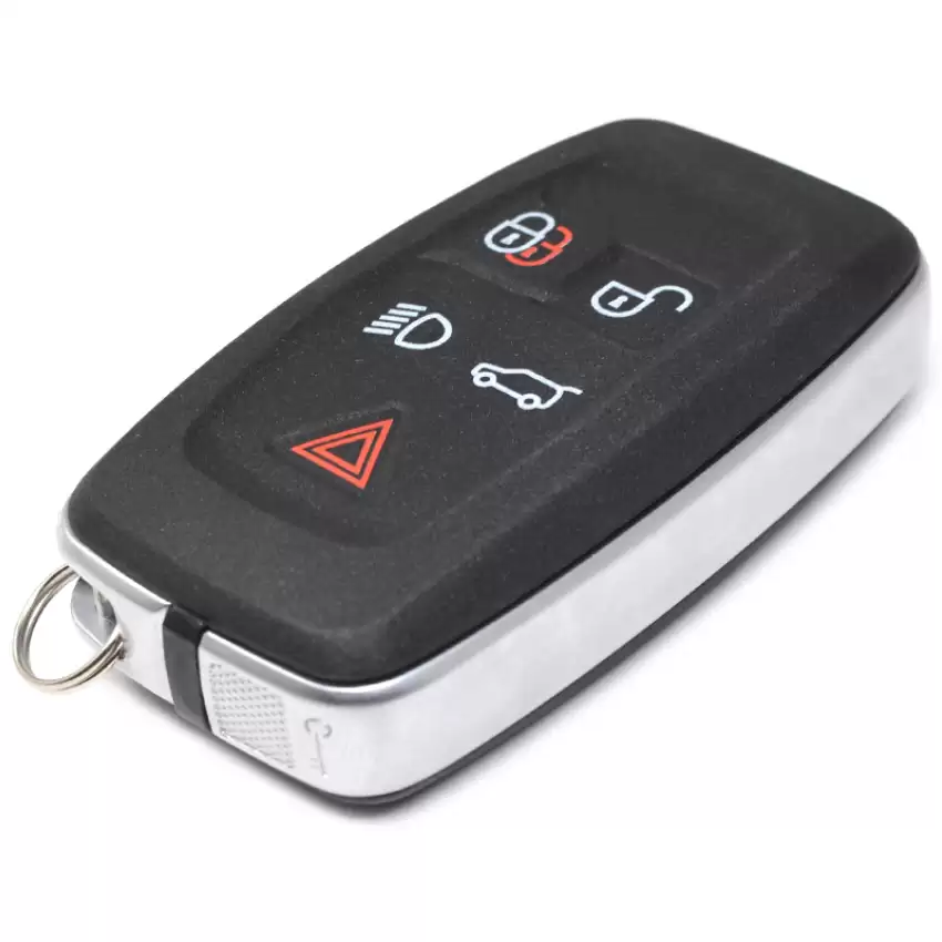 Range Rover 2010-2012 Car Remote Case, Key Fob Case Shell 5 Buttons Lock Unlock Lights Trunk Hazard