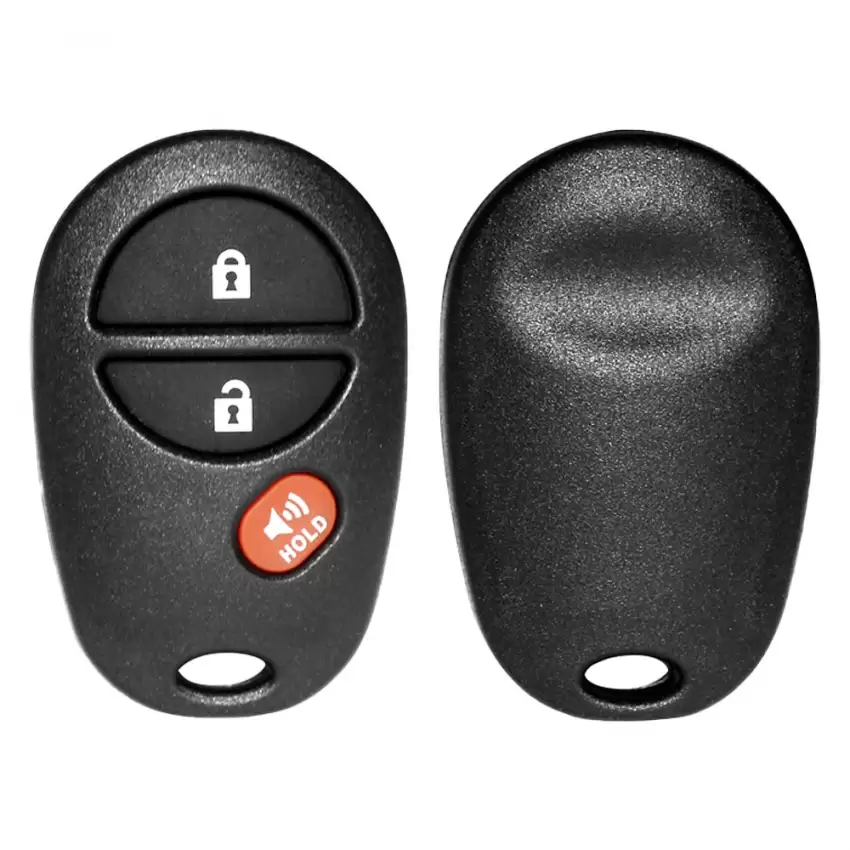 Keyless Entry Remote Key Shell for Toyota 3 Button