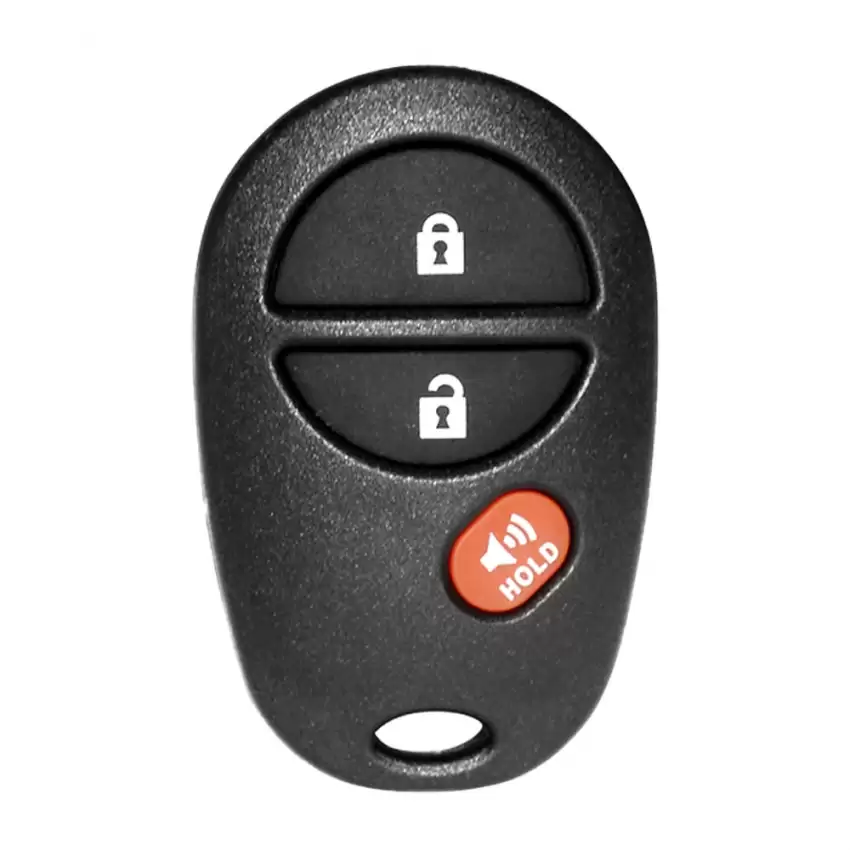 Toyota Keyless Entry Remote Key Shell 3 Button