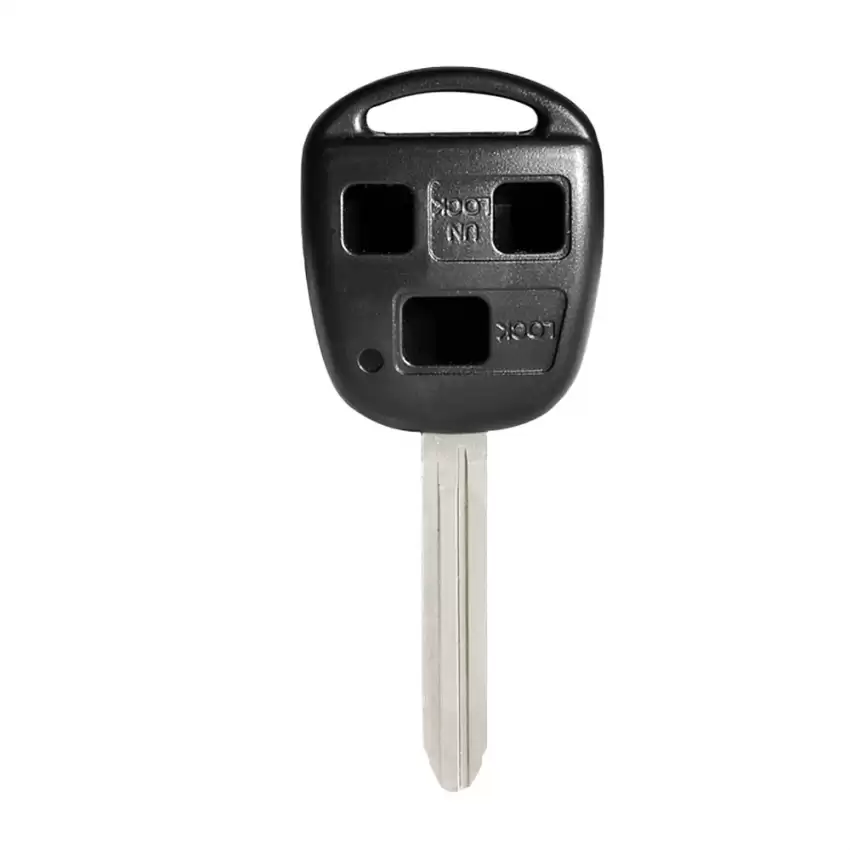 Toyota Remote Head Key Shell 3 Buttons with Blade TOY43