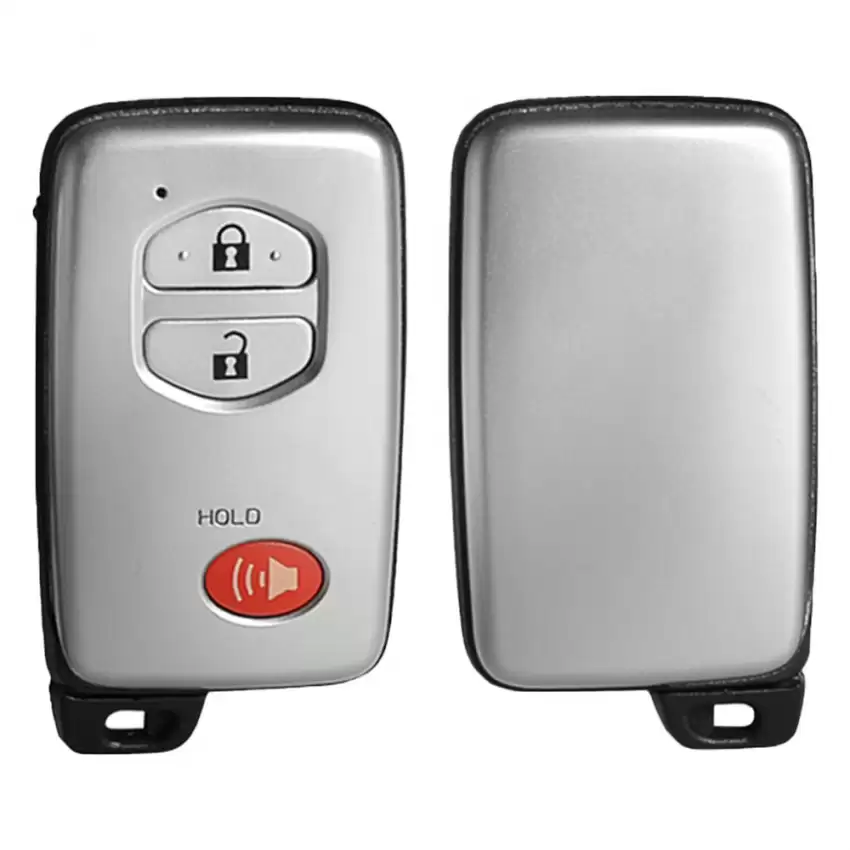 Smart Remote Key Shell for Toyota 3 Button with Double Sided Blade