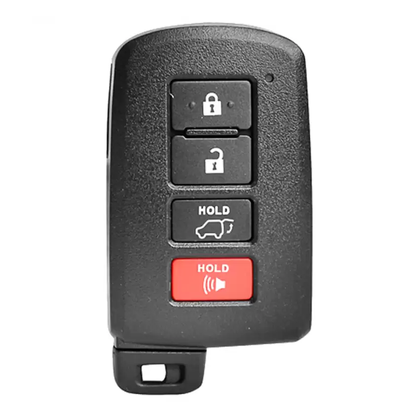Toyota 4B Smart Remote Key Replacement Shell With Emergency Blade