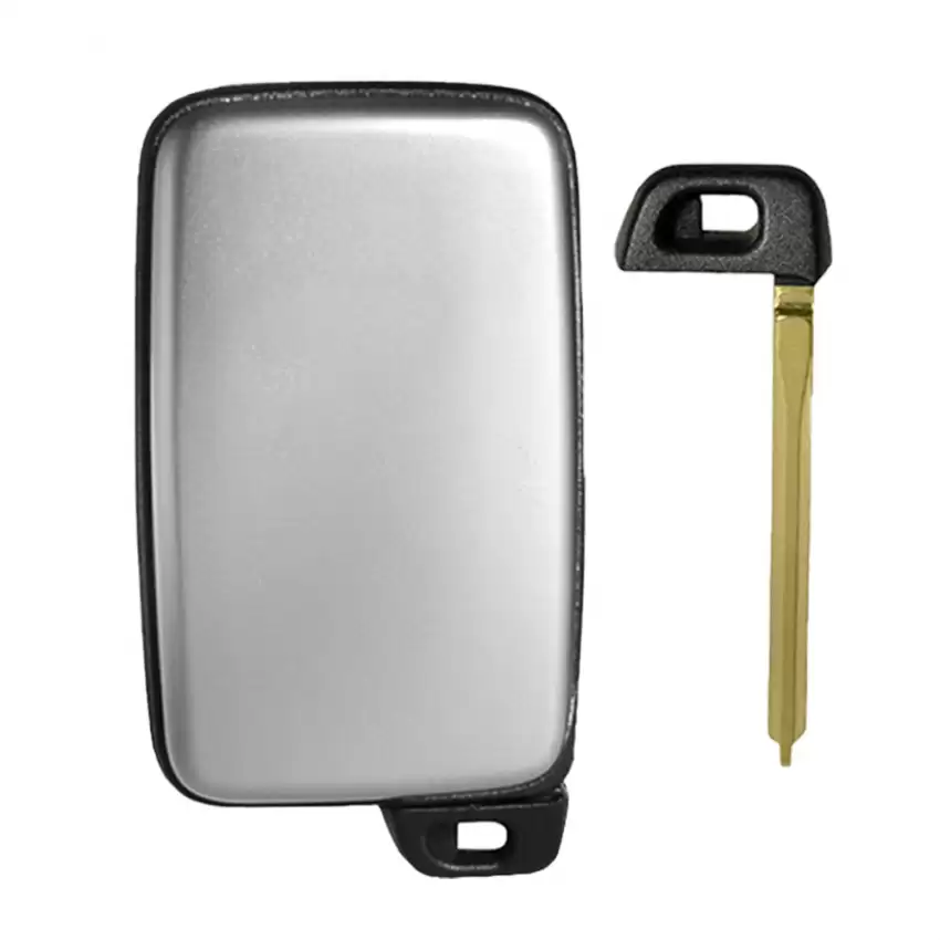 High Quality Aftermarket Smart Remote Key Shell for Toyota 4 Button with Double Sided Emergency Insert 40K