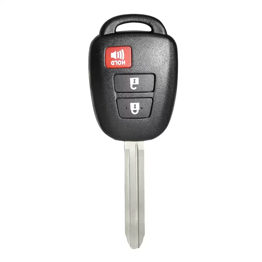 Toyota Remote Head Key Shell With Blade TOY43 3 Button