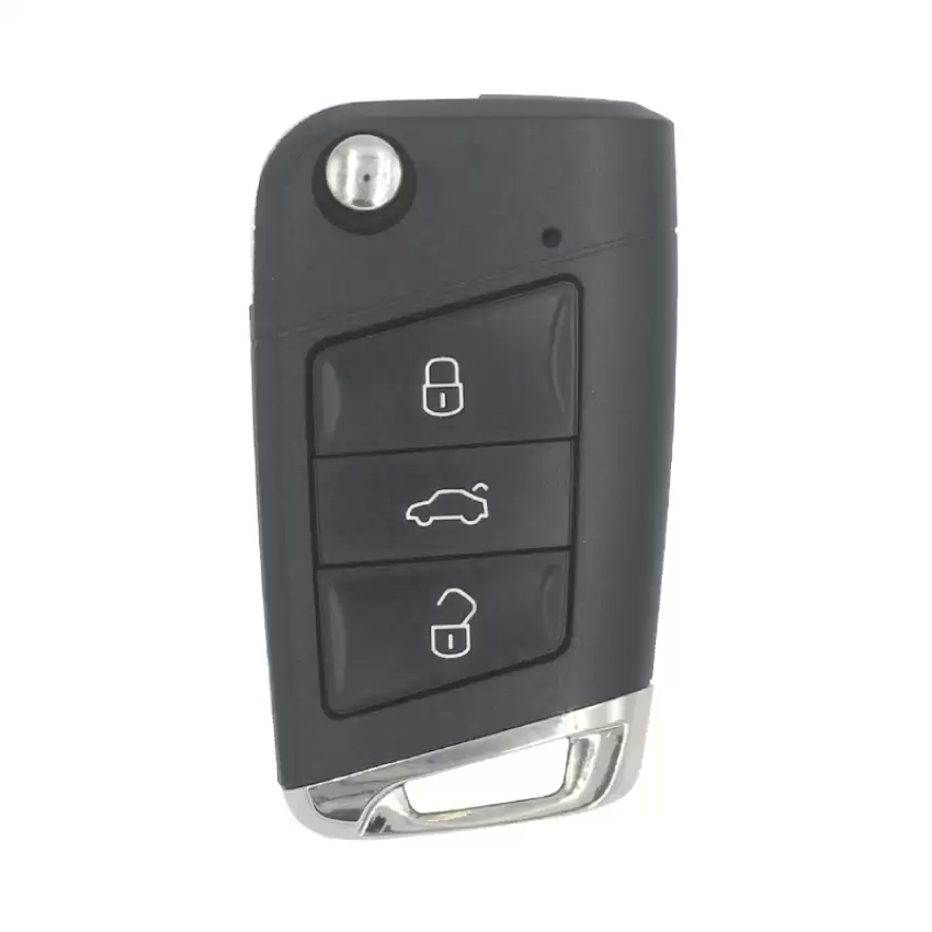 Flip Key Fob Shell For VW MQB 2015 3 Button