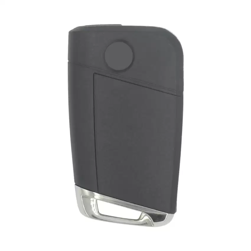 Key Fob Case Shell for VW MQB 2015 Flip HU66 Chrome 3 Buttons