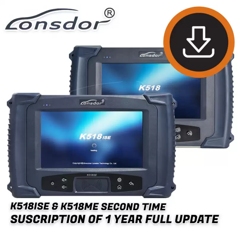Lonsdor K518ISE & K518ME 2nd Time Subscription of 1 Year Update Activation