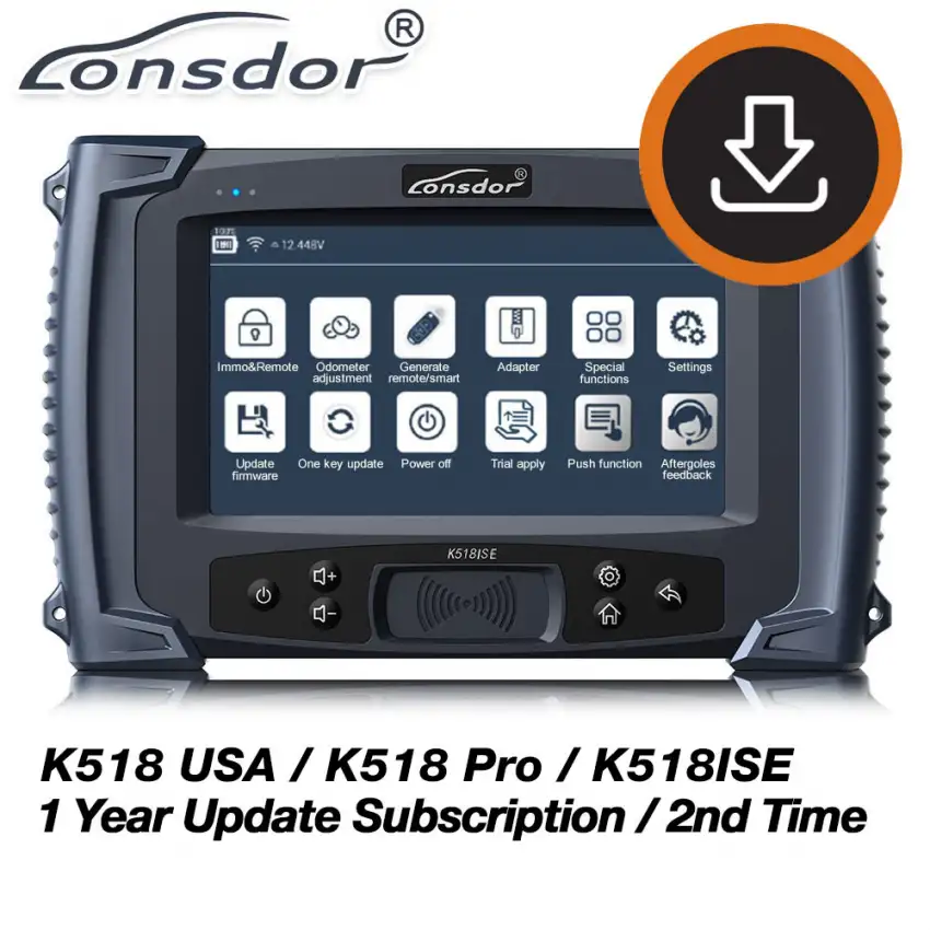 Lonsdor K518 USA / K518 Pro / K518ISE Device 1 Year Update Subscription for 2nd Time