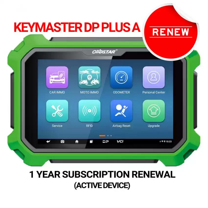 OBDSTAR Keymaster DP Plus A Programming Machine Full Immobilizer Update for 1 Year (Active Device)