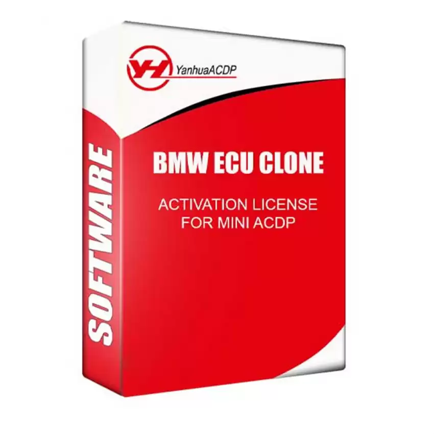 Yanhua ACDP BMW ECU Clone Function Authorization Software